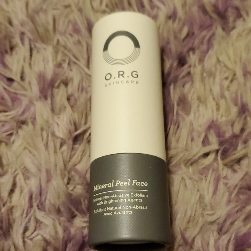O.R.G. Skincare Mineral Face Peel